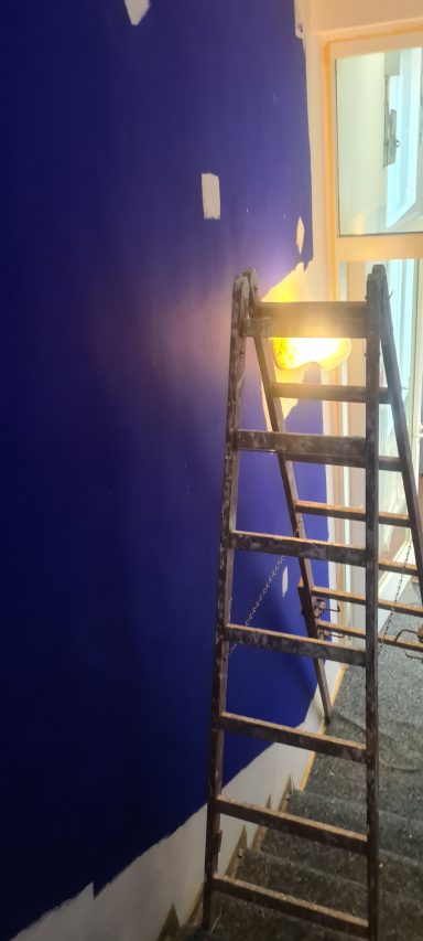 Treppenhaus streichen in Schöneberg nachher