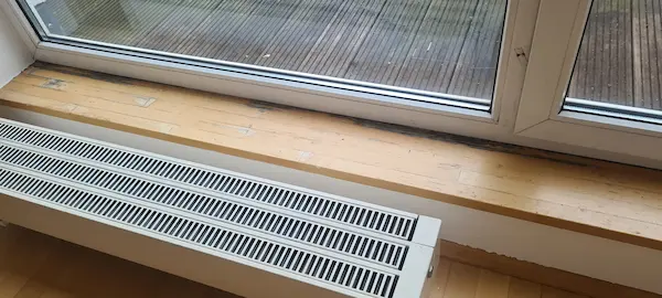 Maler Lichtenberg bei Lackarbeiten vorher