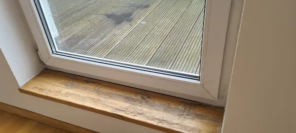 Fensterbank Lackieren Vorher